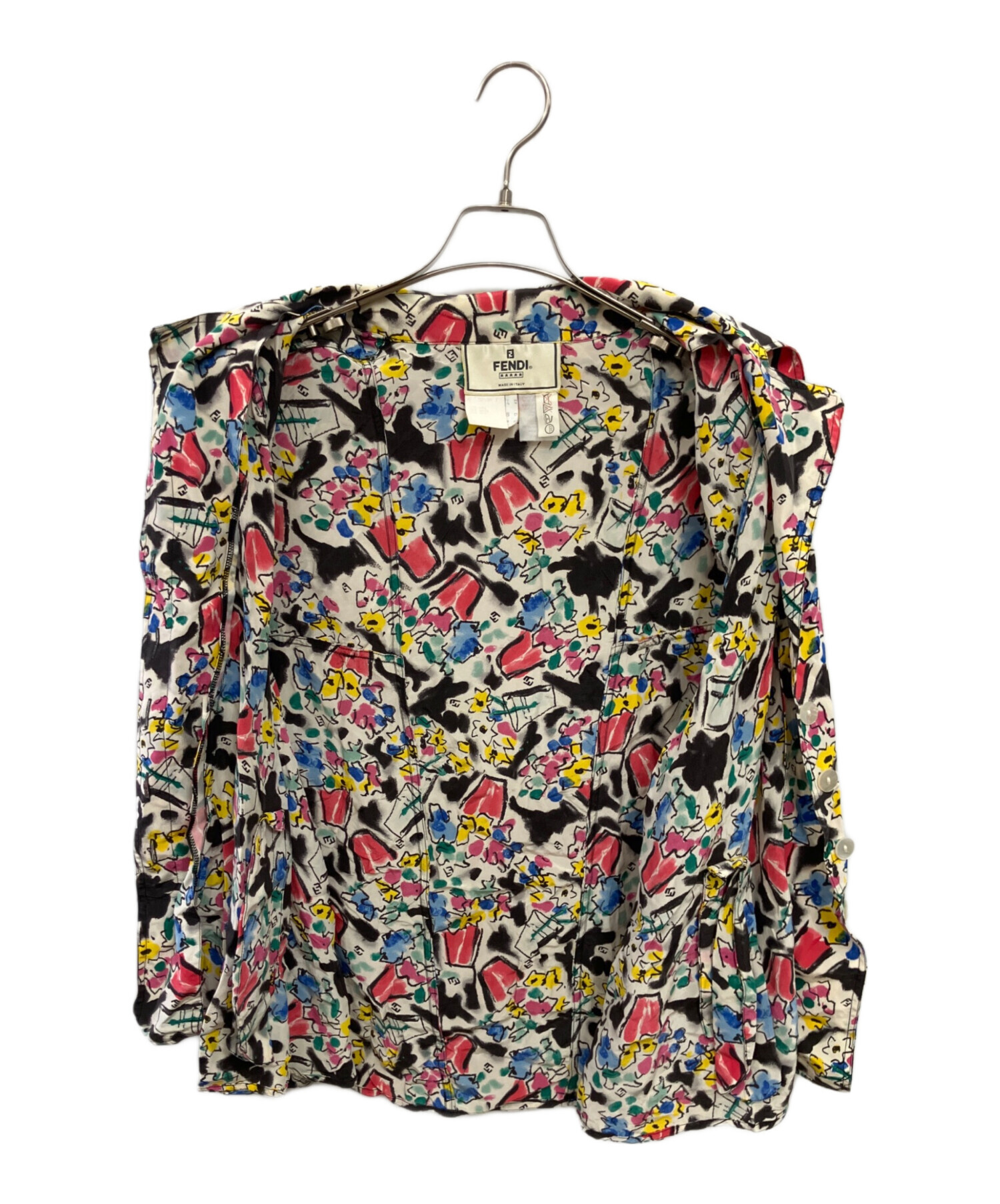 中古・古着通販】FENDI (フェンディ) 長袖シャツ ホワイト