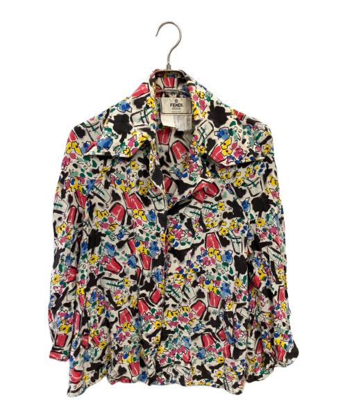 中古・古着通販】FENDI (フェンディ) 長袖シャツ ホワイト