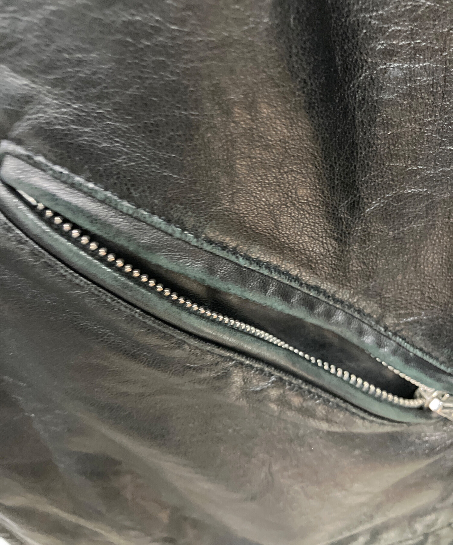 中古・古着通販】stussy (ステューシー) シングルライダースジャケット