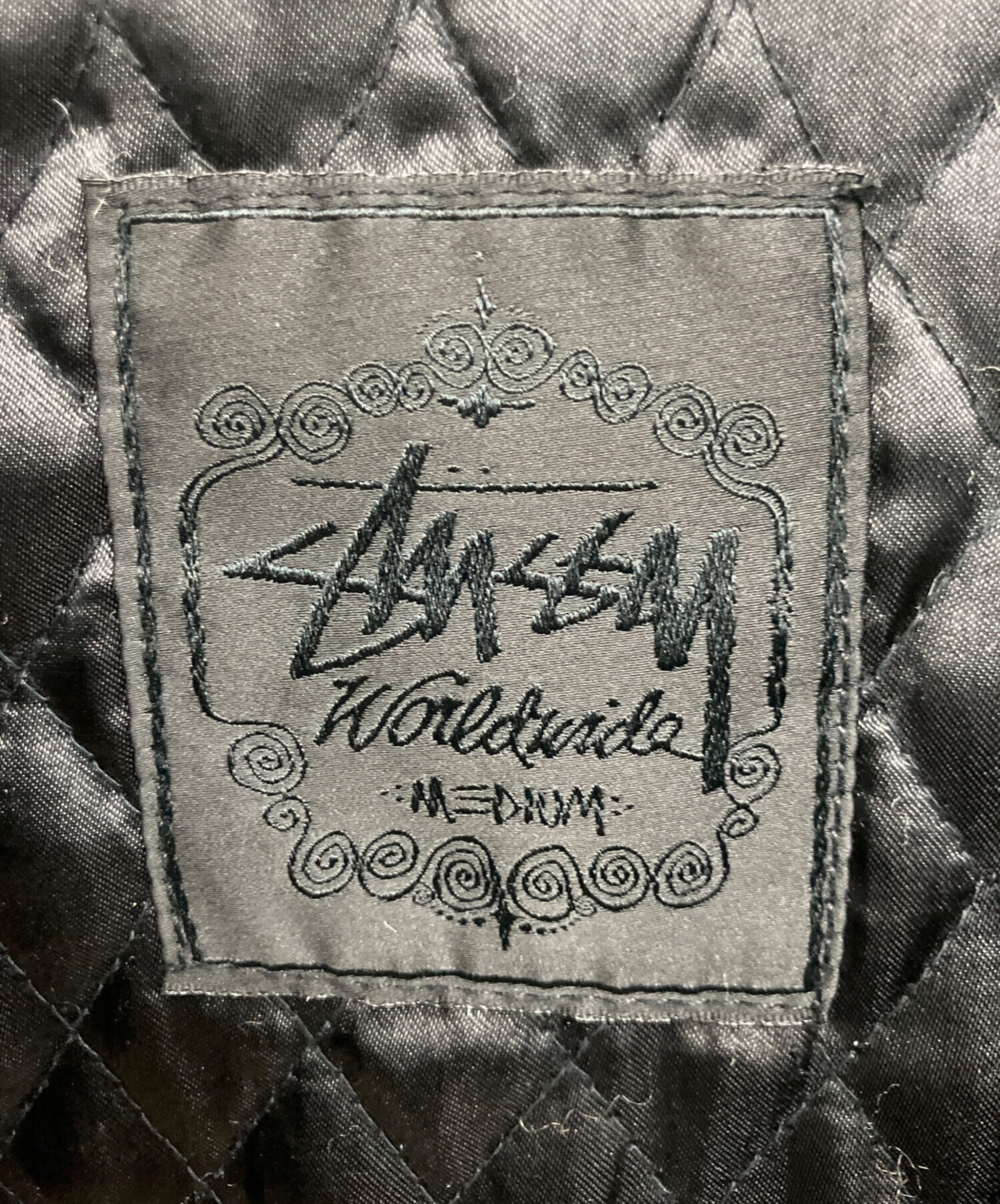 中古・古着通販】stussy (ステューシー) シングルライダースジャケット