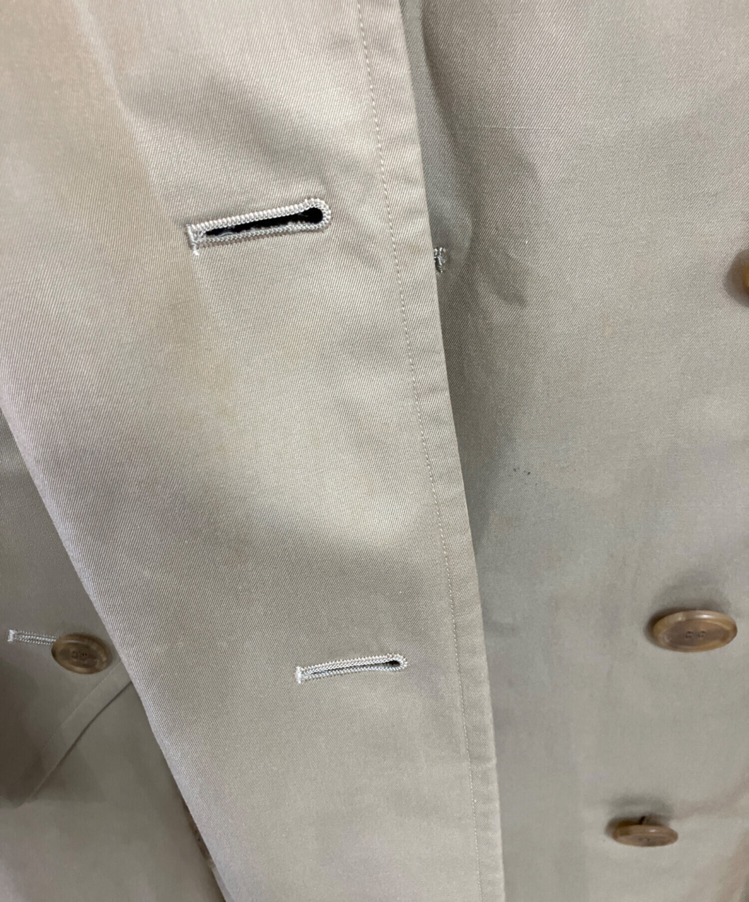 used品　Burberry トレンチコート ダブル ノバチェック ベージュ used品 Burberry トレンチコート ダブル ノバチェック ベージュ