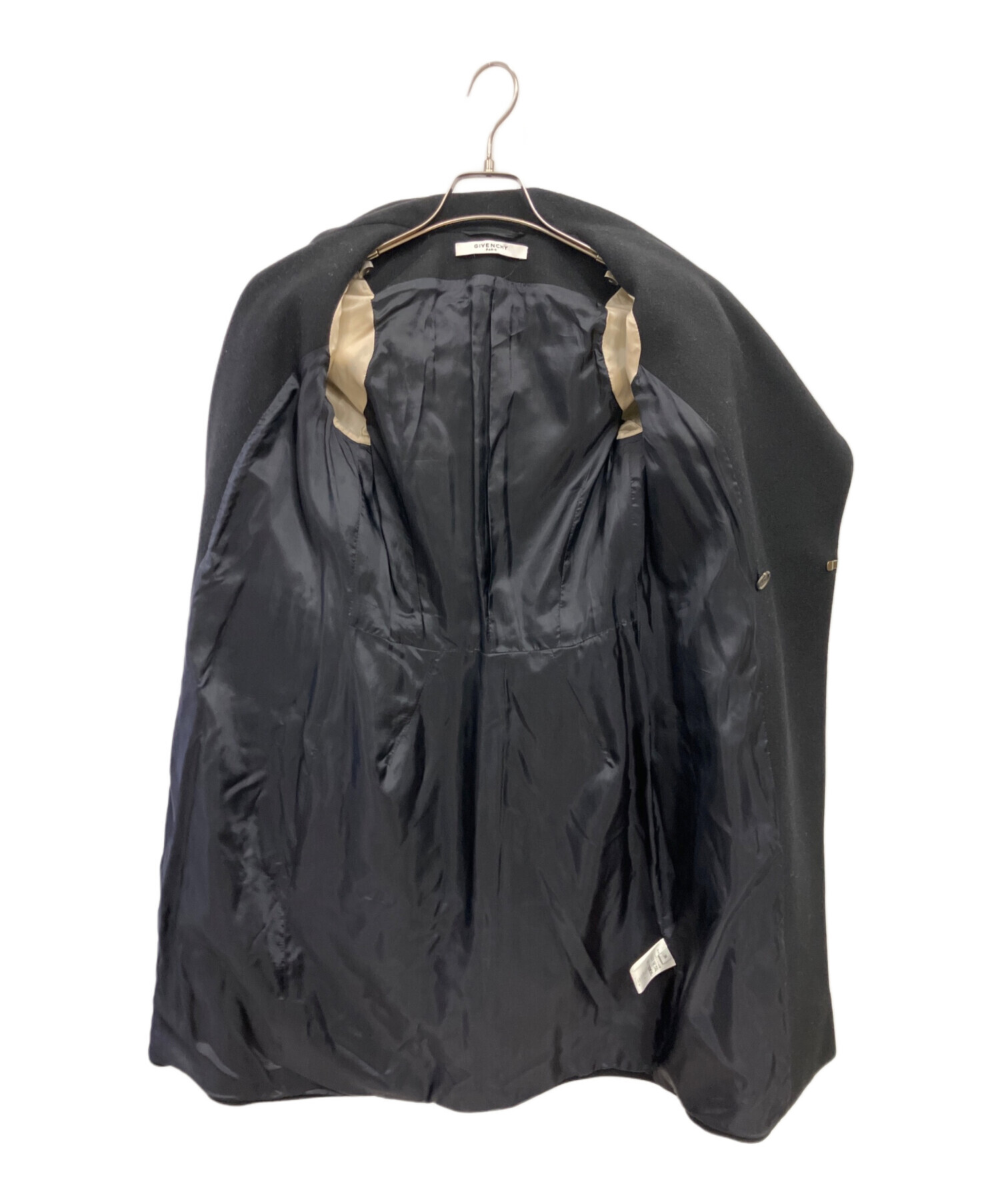 中古・古着通販】GIVENCHY (ジバンシィ) コート ブラック サイズ:36