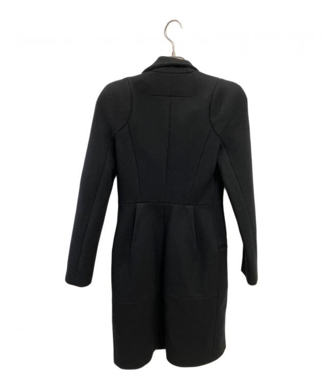 ジバンシィ GIVENCHY woolコート　ブラック 中古・古着通販】GIVENCHY (ジバンシィ) コート ブラック サイズ:36