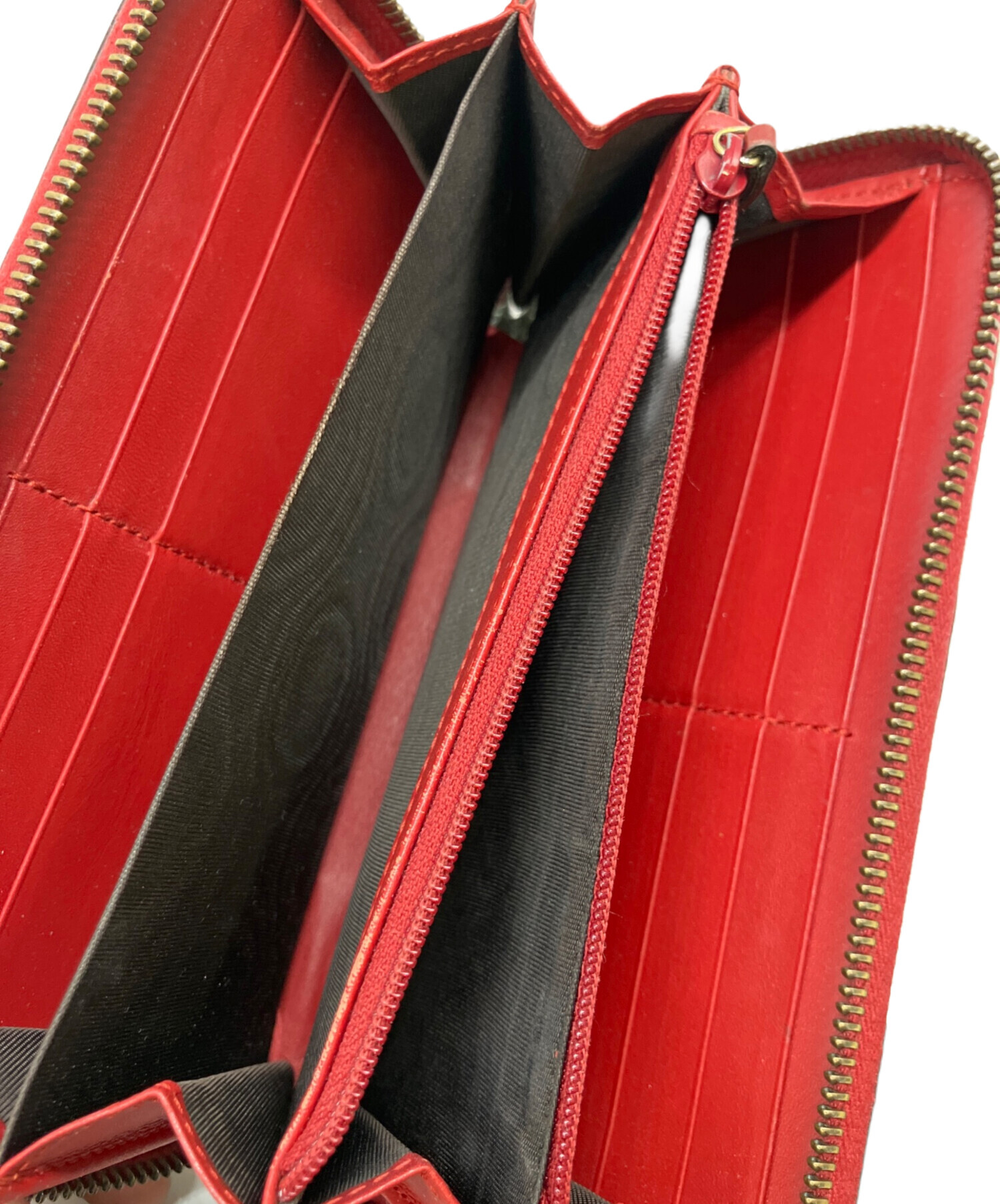 中古・古着通販】GUCCI (グッチ) 長財布 ブラウン｜ブランド・古着通販