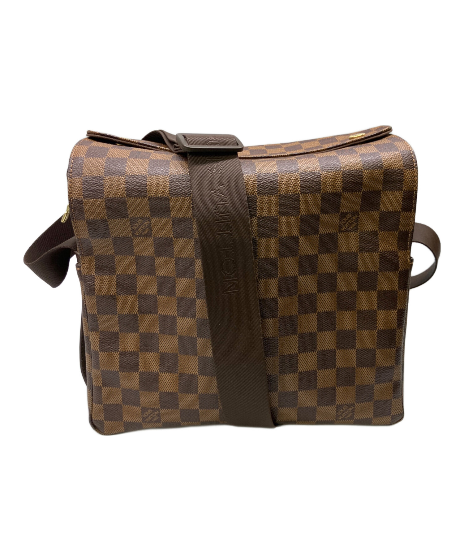 ダミエパターン ハンドバッグ ブラウン 中古・古着通販】LOUIS VUITTON (ルイ ヴィトン) バッグ ダミエ
