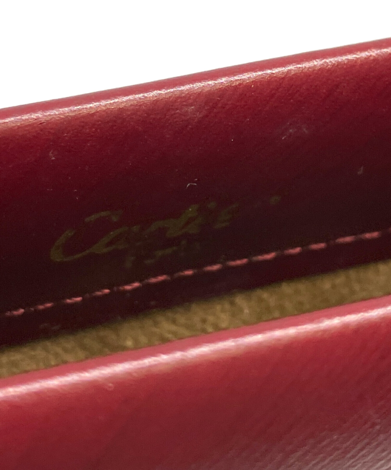 中古・古着通販】Cartier (カルティエ) トートバッグ ボルドー