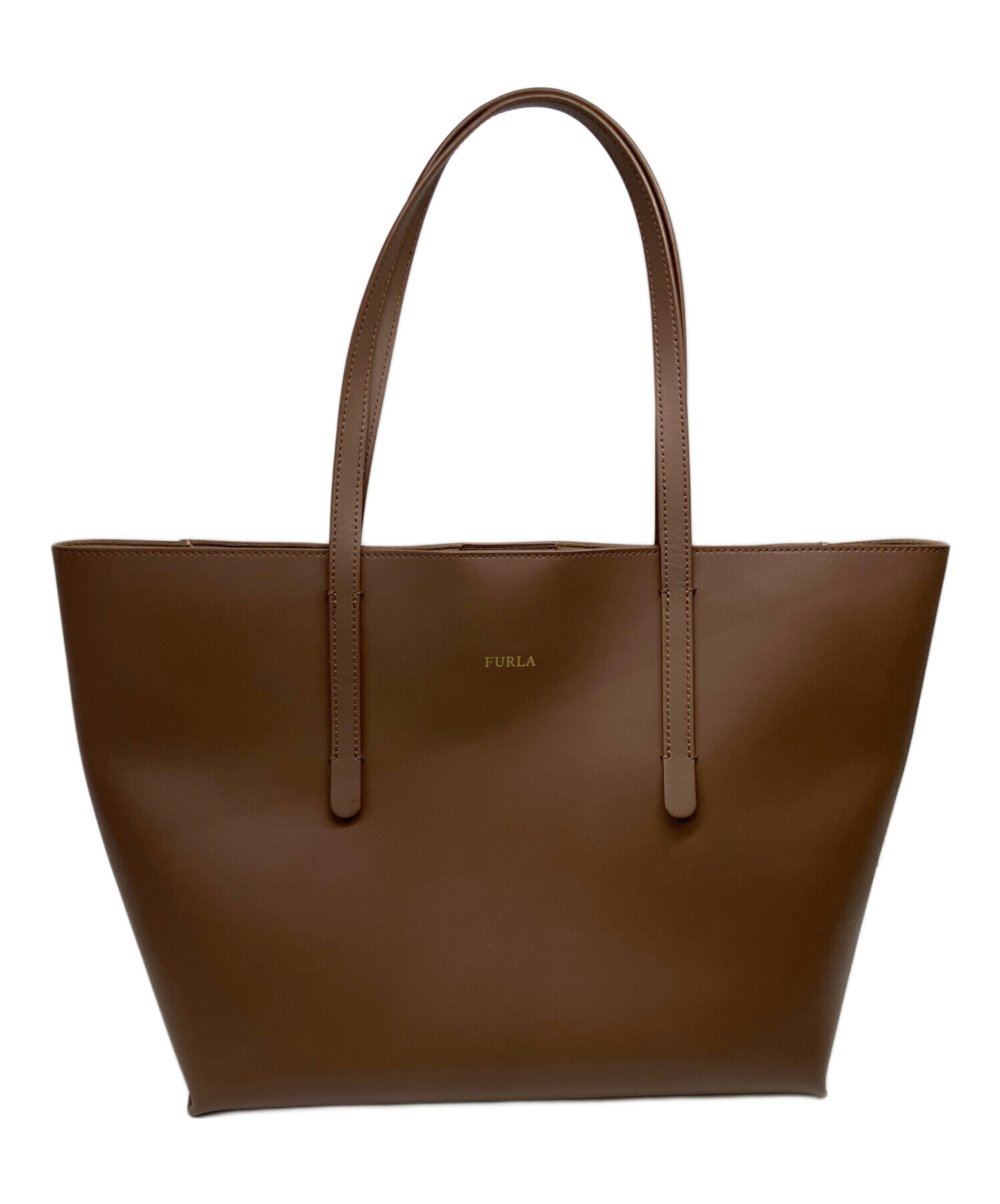 中古・古着通販】FURLA (フルラ) トートバッグ ブラウン｜ブランド