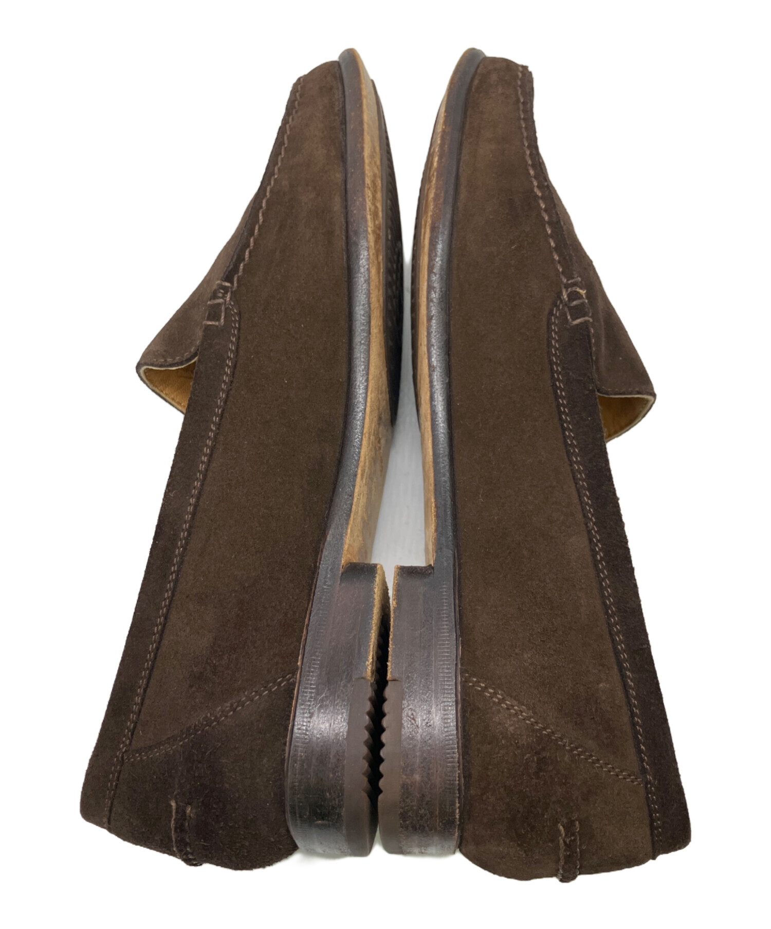 エルメス　ローファー　ブラウン　サイズ37 中古・古着通販】HERMES (エルメス) ローファー ブラウン サイズ:37