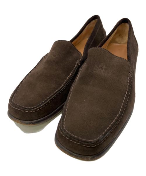 エルメス　ローファー　レディース　37 24 ブラウン 中古・古着通販】HERMES (エルメス) ローファー ブラウン サイズ:37