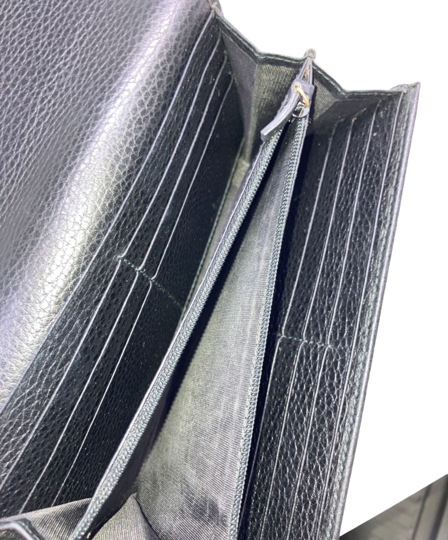 中古・古着通販】GUCCI (グッチ) 長財布 ブラック｜ブランド・古着通販