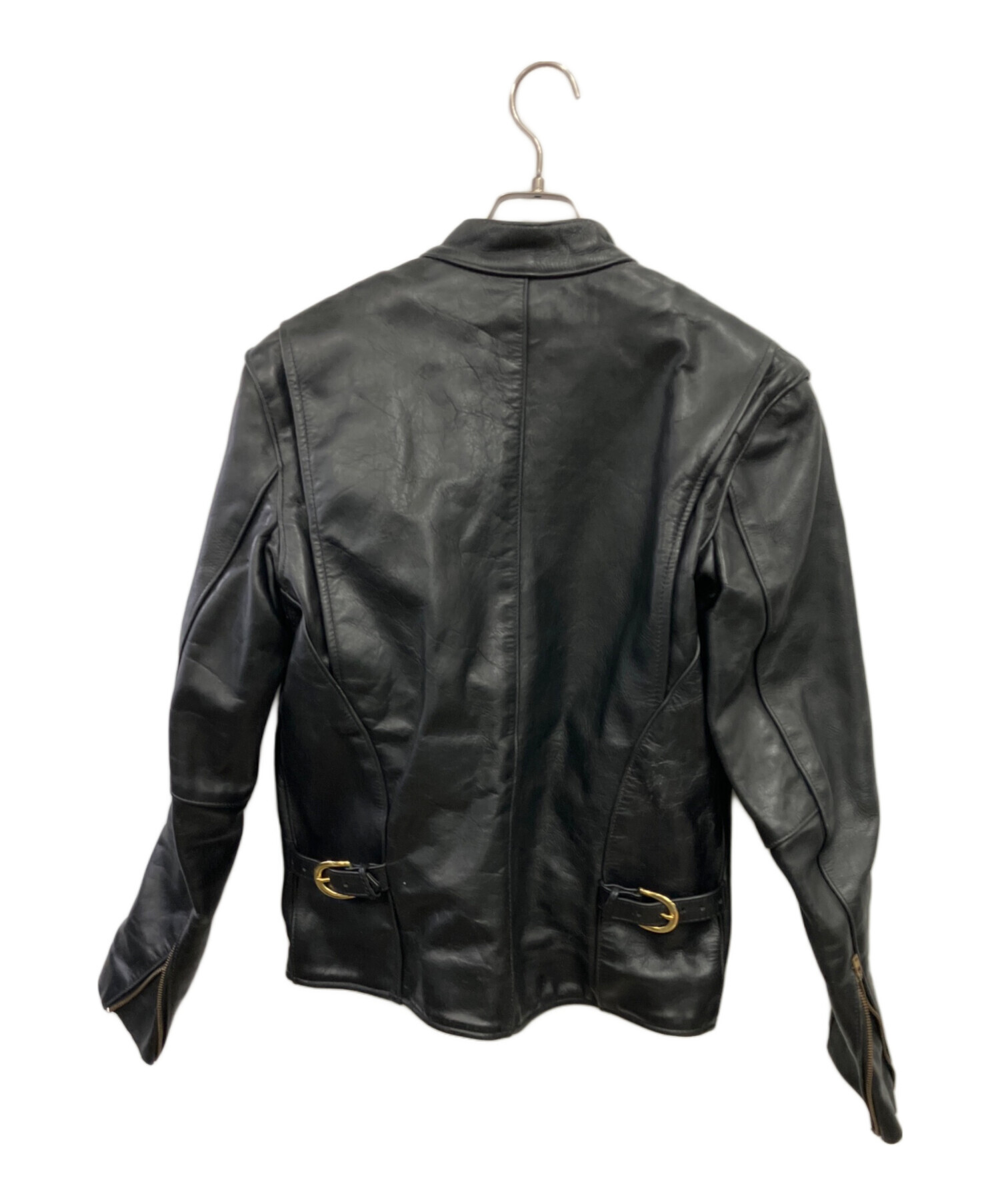 Vanson 38 シングルライダース　ライナー付き 中古・古着通販】VANSON (バンソン) シングルライダースジャケット