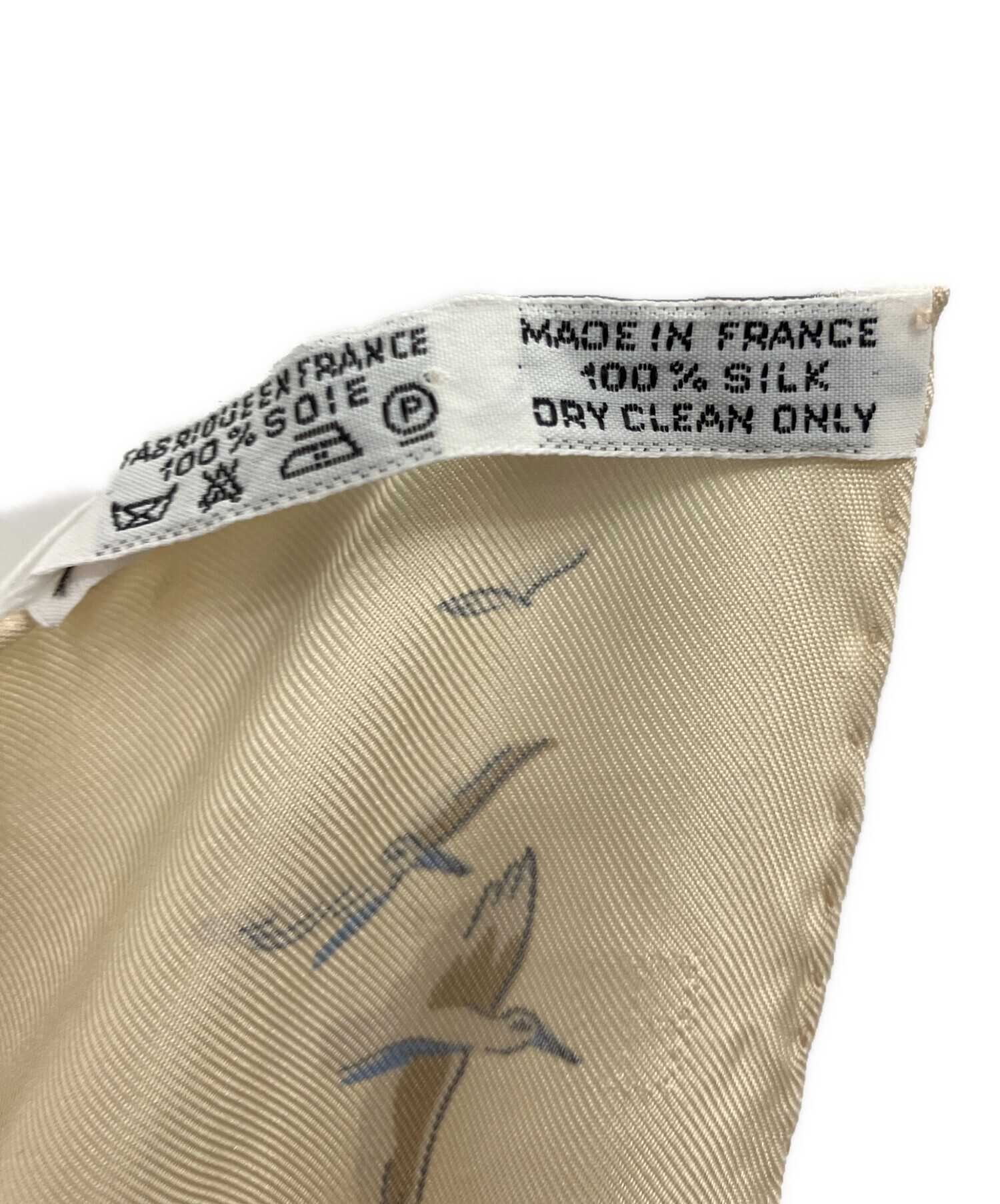 HERMES エルメス ベージュ 大判 スカーフ レディース 小物 ファッション 中古・古着通販】HERMES (エルメス) スカーフ ANNIE FAIVRE L