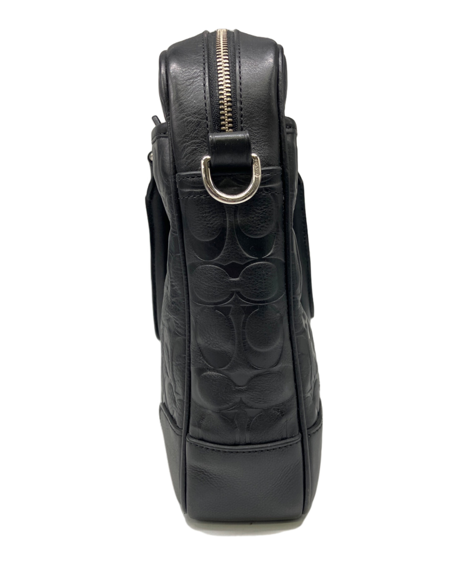 中古・古着通販】COACH (コーチ) ビジネスバッグ ブラック｜ブランド