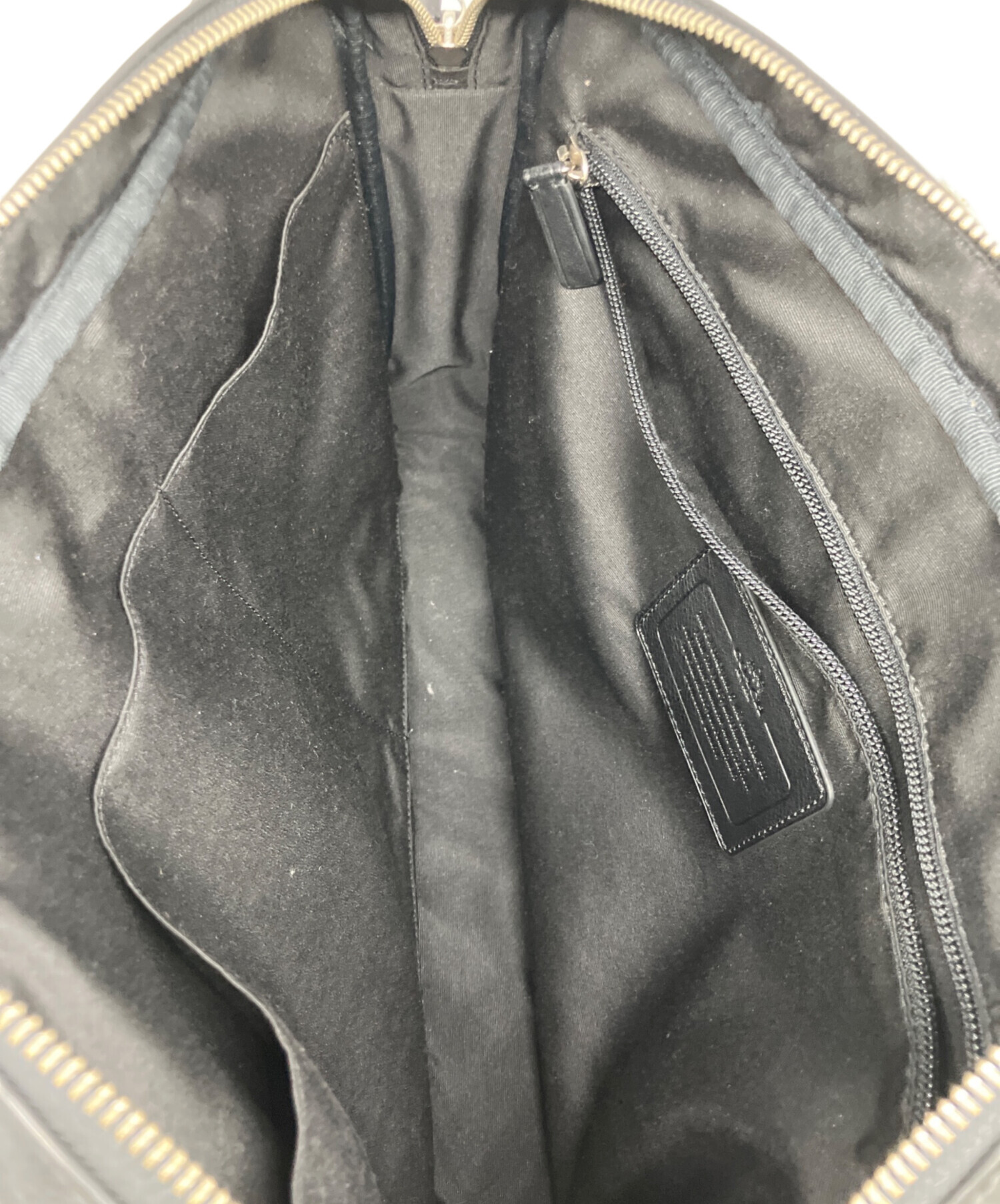 中古・古着通販】COACH (コーチ) ビジネスバッグ ブラック｜ブランド
