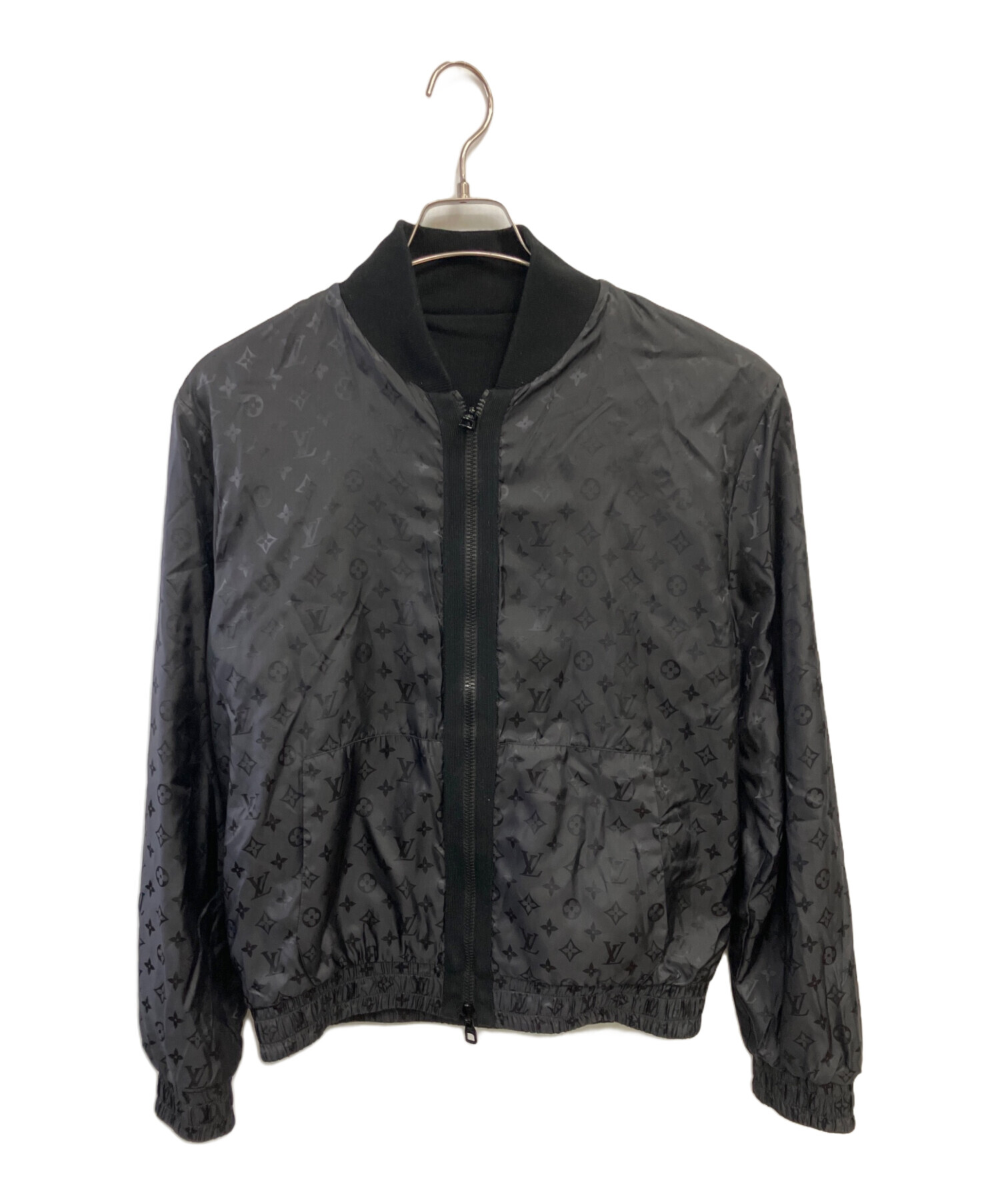 LOUIS VUITTON ブラック ナイロンジャケット【リバーシブル】 中古・古着通販】LOUIS VUITTON (ルイ ヴィトン) リバーシブル