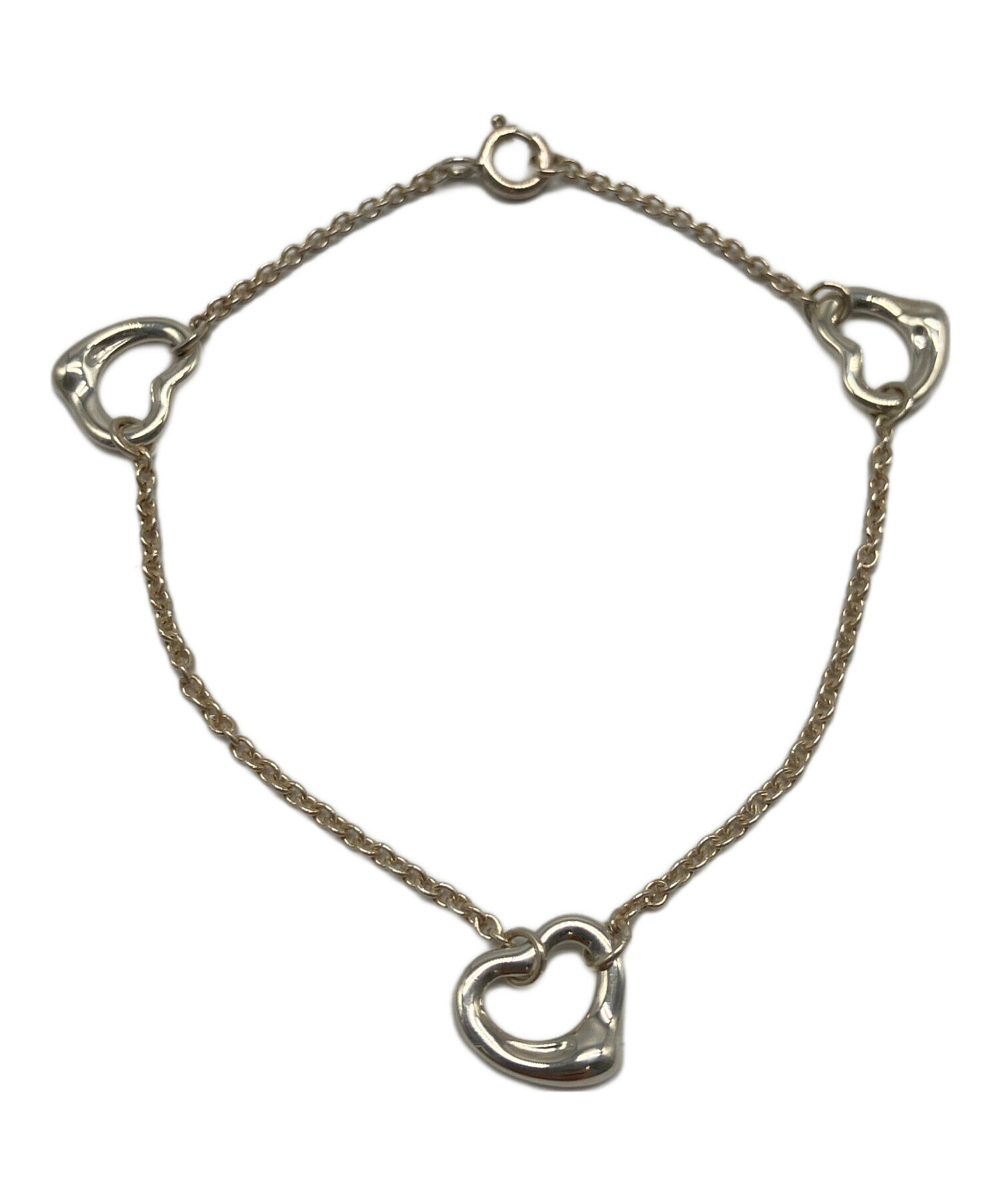 ティファニーTiffanyブレスレットperetti925中古美品数回使用のみ ティファニーTiffanyブレスレットperetti925中古美品数回使用のみ