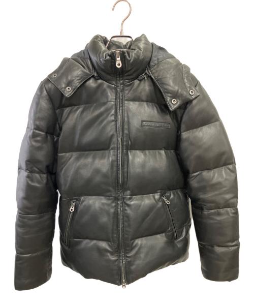 中古・古着通販】AVIREX (アヴィレックス) ラムレザーダウンジャケット