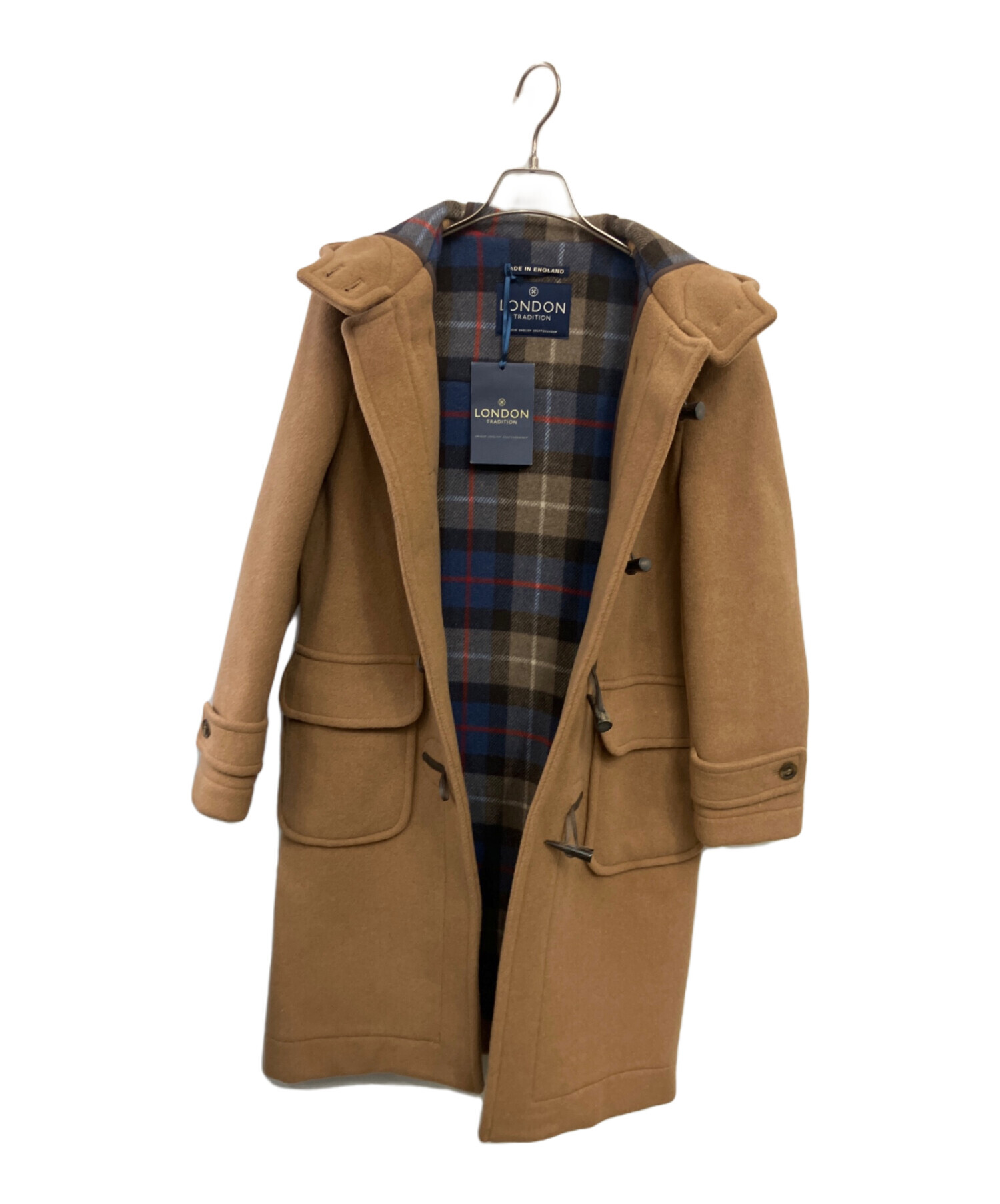 LONDON TRADITION キャメル ダッフルコート　サイズ36 中古・古着通販】LONDON Tradition (ロンドントラディション) ダッフル