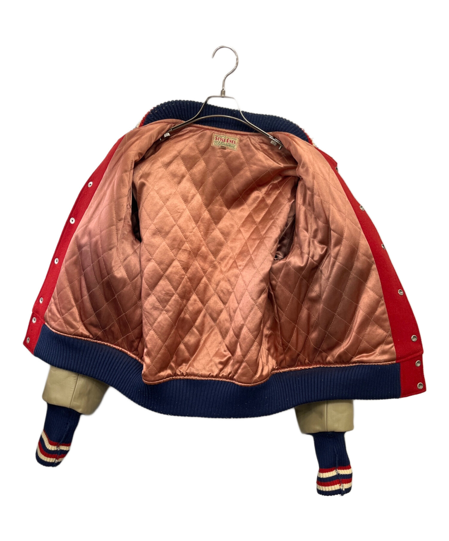 中古・古着通販】STYLE EYES (スタイルアイズ) スタジャン レッド