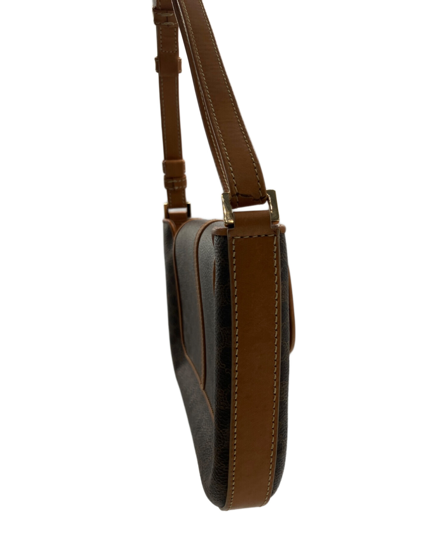 中古・古着通販】CELINE (セリーヌ) マカダム セミワンショルダー