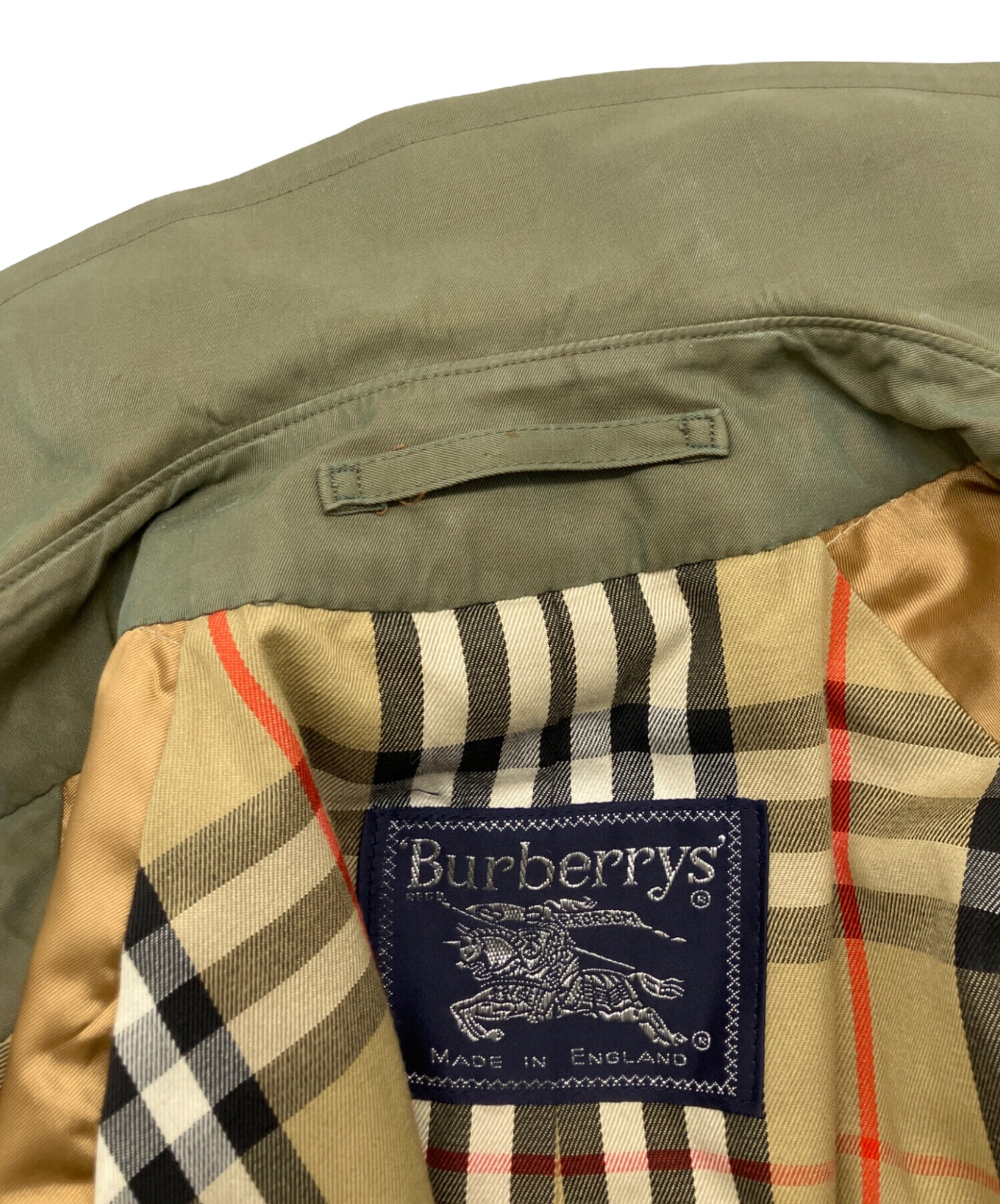 中古・古着通販】Burberry's (バーバリー) トレンチコート オリーブ