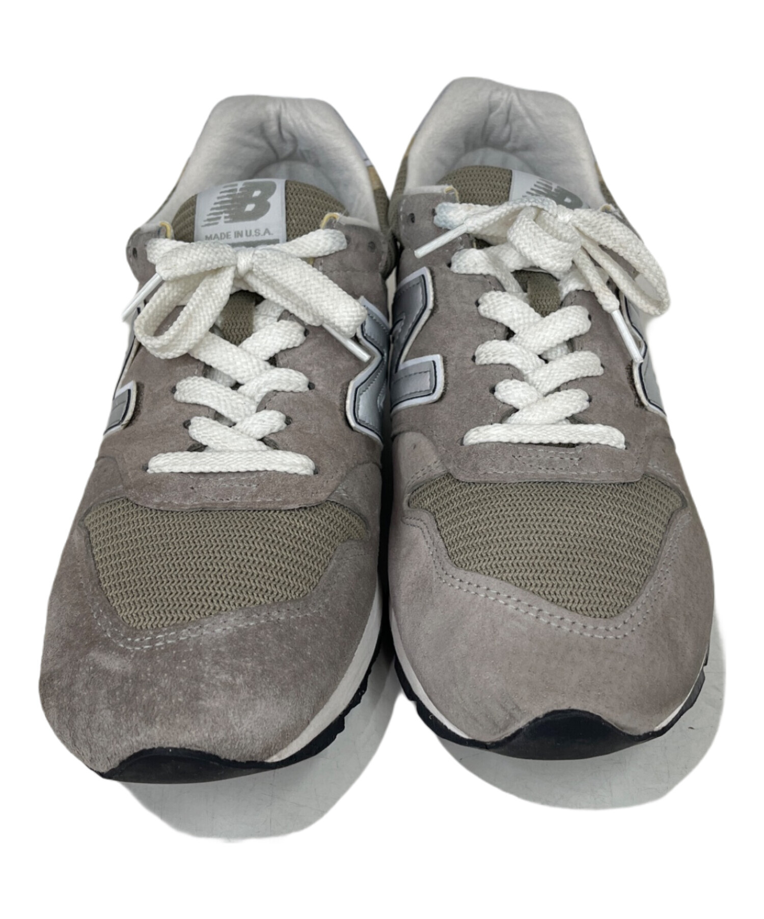 中古・古着通販】NEW BALANCE (ニューバランス) スニーカー グレー 