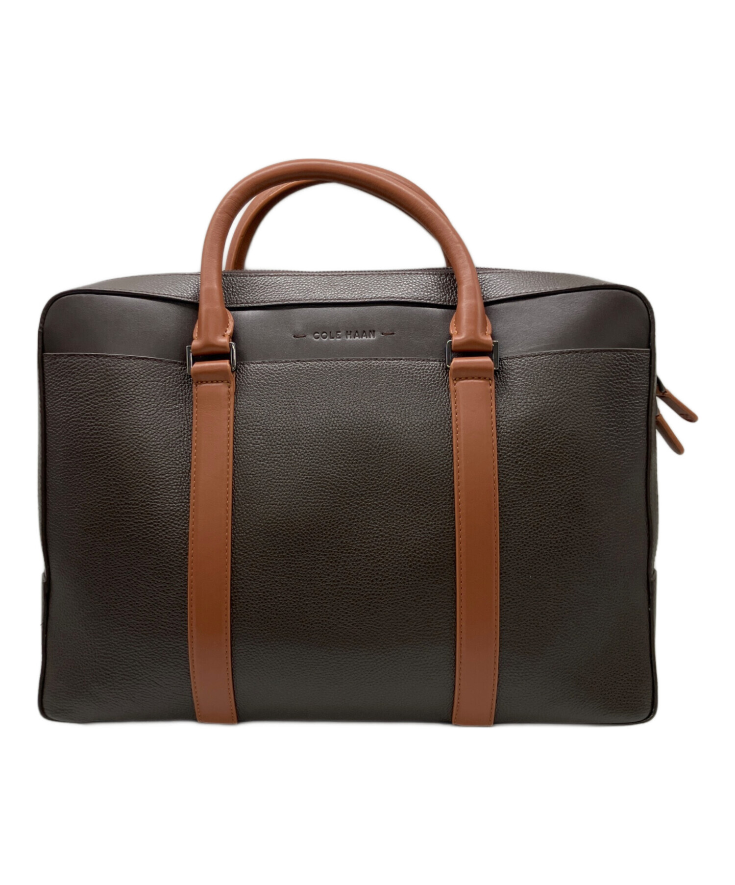 中古・古着通販】COLE HAAN (コールハーン) ビジネスバッグ ブラウン