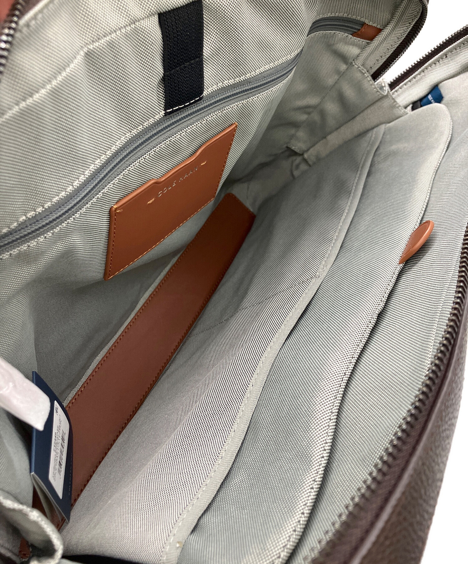 中古・古着通販】COLE HAAN (コールハーン) ビジネスバッグ ブラウン