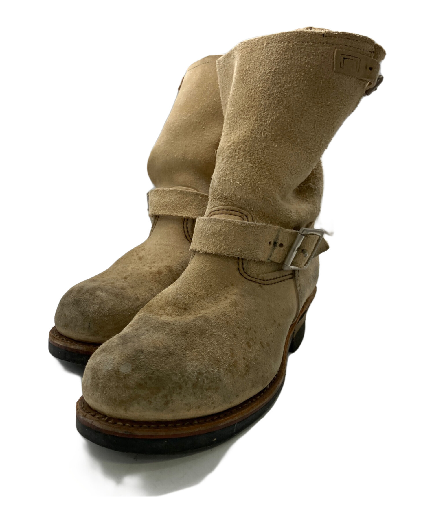 Red Wing Shoes ワークブーツ 8.5E ベージュ Red Wing Shoes ワークブーツ 8.5E ベージュ 5E Red Shoes Wing