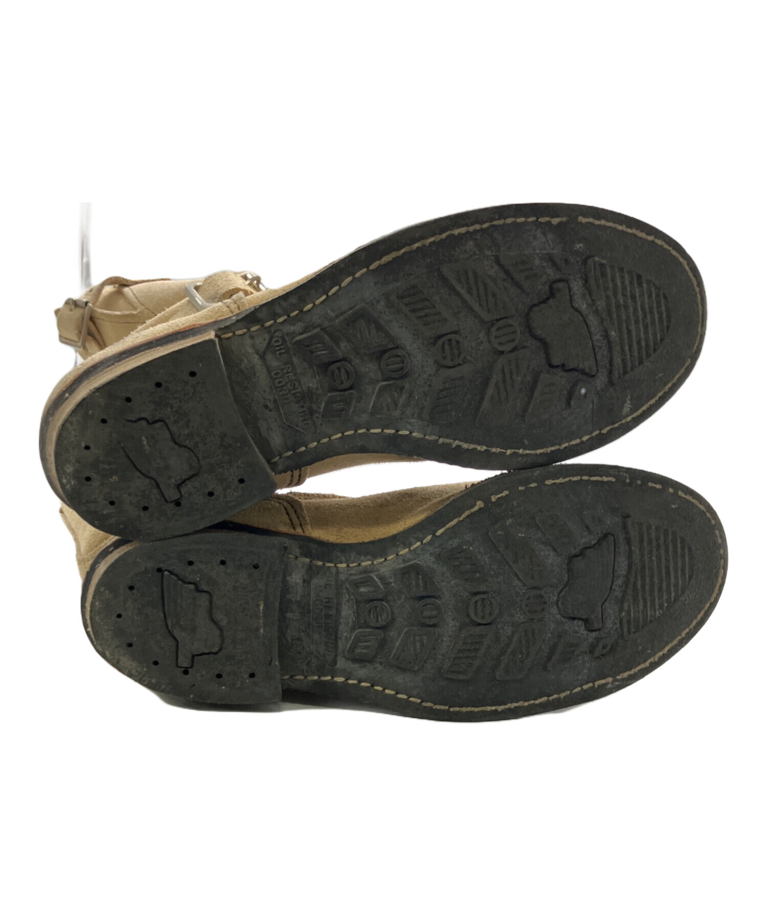 Red Wing Shoes ワークブーツ 8.5E ベージュ Red Wing Shoes ワークブーツ 8.5E ベージュ 5E Red Shoes Wing