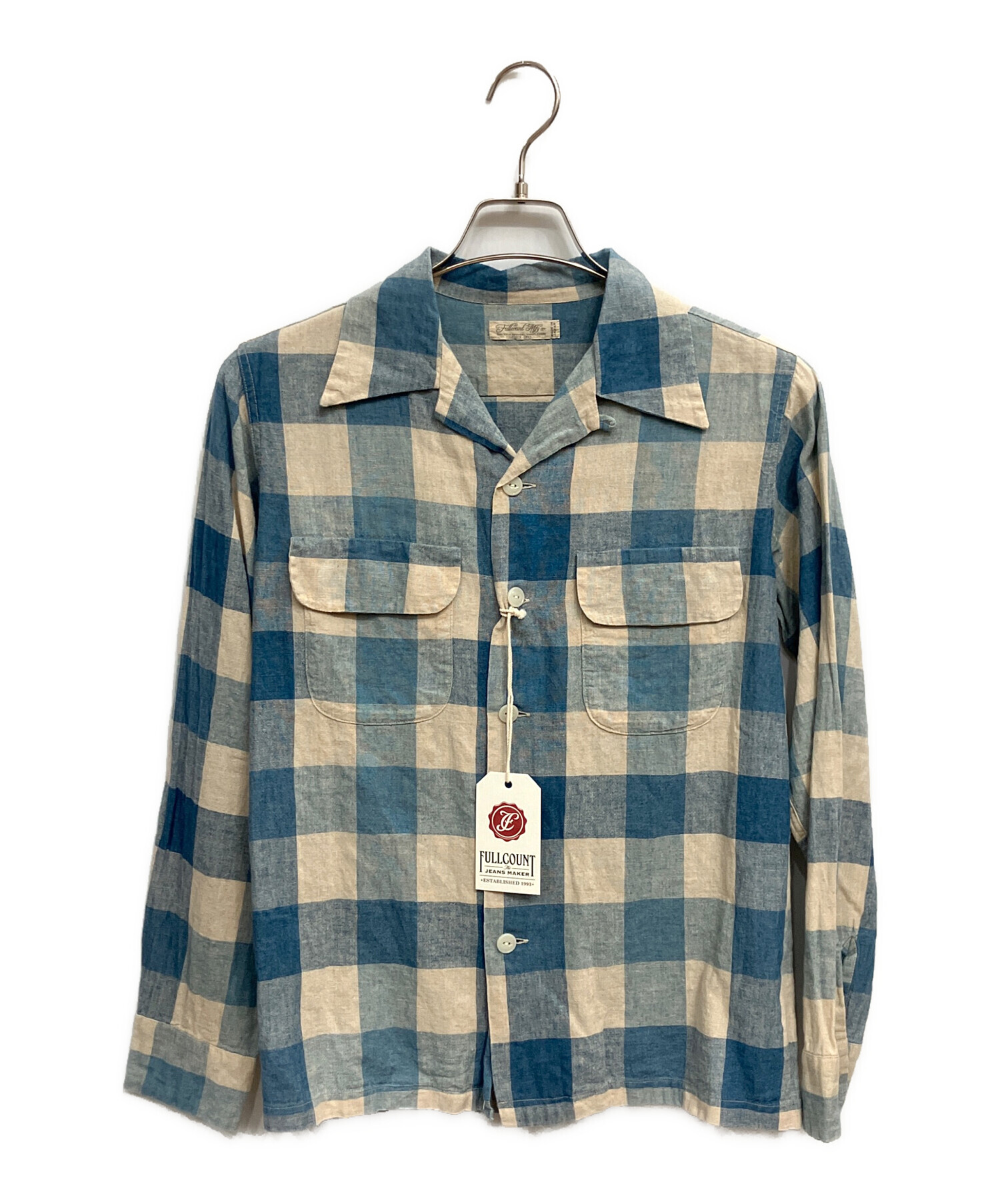 中古・古着通販】FULLCOUNT (フルカウント) OPEN CHECKER HAWAIIAN