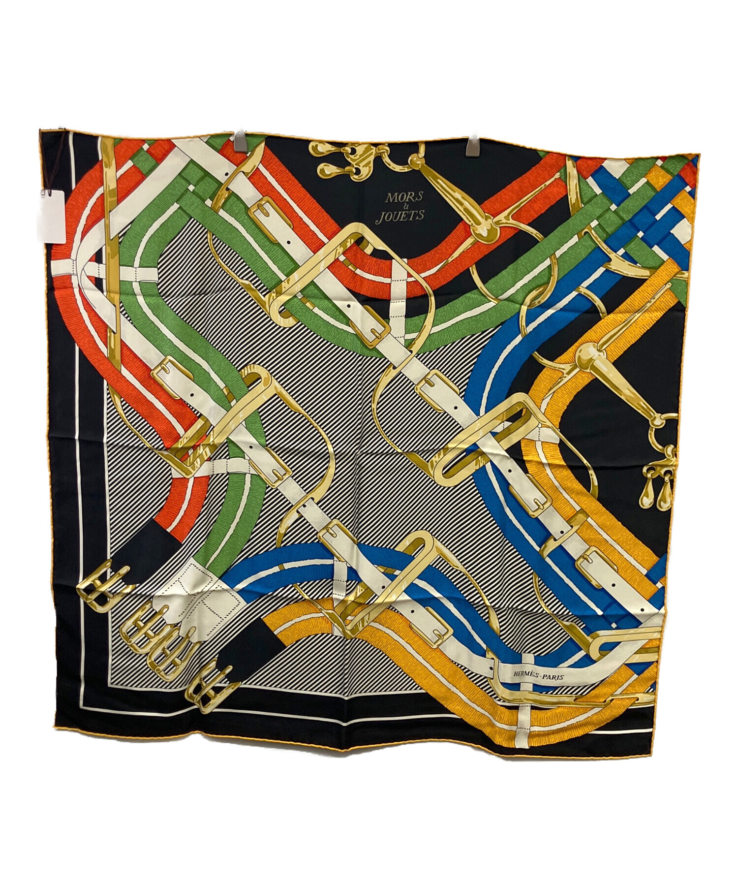 HERMÈS MORS À JOUETS エルメス90cm カレウォッシュ 中古・古着通販】HERMES (エルメス) カレ90 Mors a Jouets マルチ