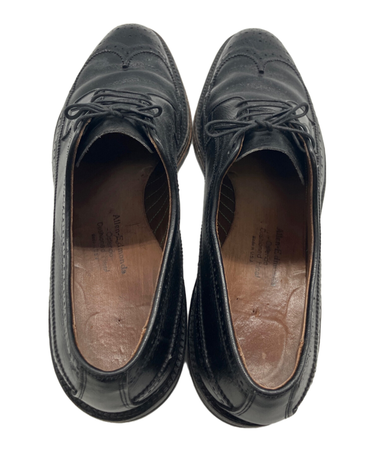 アレンエドモンズ Ashland ウイングチップ USA製 28,5cm アレンエドモンズのコードバンウイングチップ、ケンブリッジ | Trading