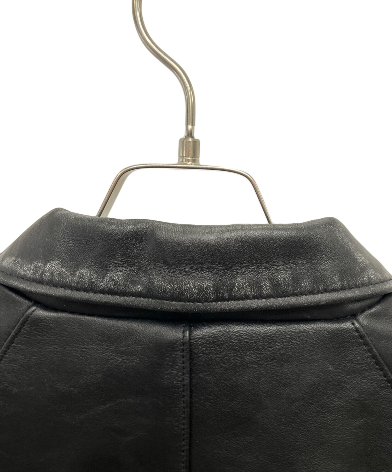 値下げ！Schott SHEEP COACH JACKET ショット　レザー　M Schott SHEEP COACH JACKET シープ コーチジャケット