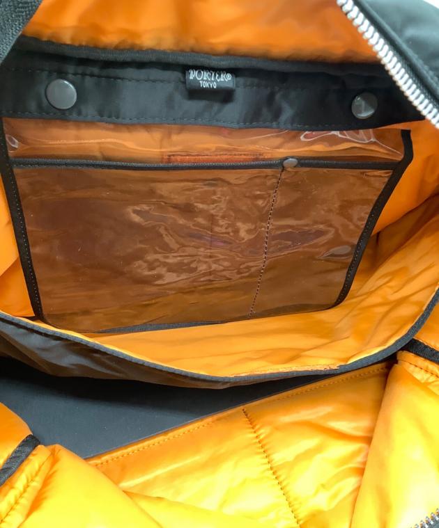未使用品　ポーター牛革ボストンバッグ 中古・古着通販】PORTER (ポーター) ボストンバッグ ブラック
