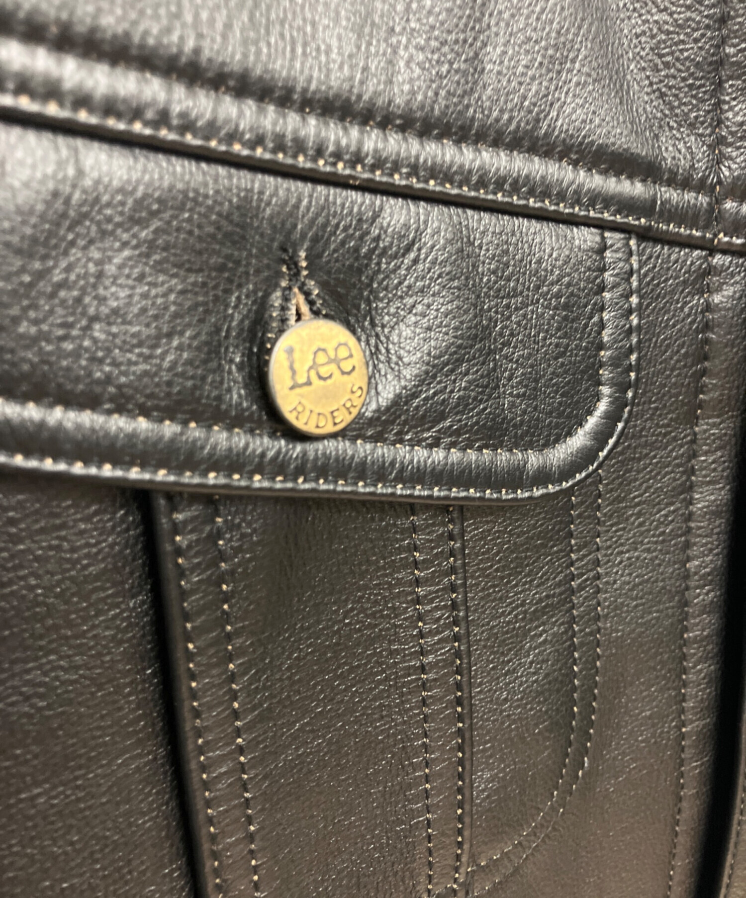 中古・古着通販】LEE (リー) レザージャケット/RIDERS JACKET LEATHER