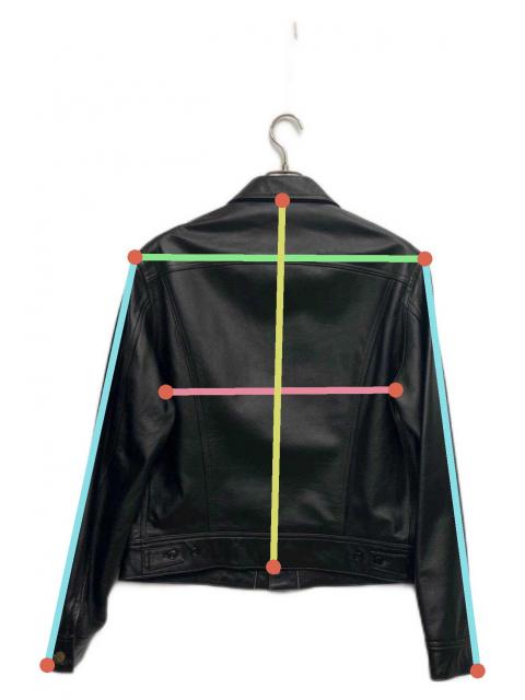 中古・古着通販】LEE (リー) レザージャケット/RIDERS JACKET LEATHER