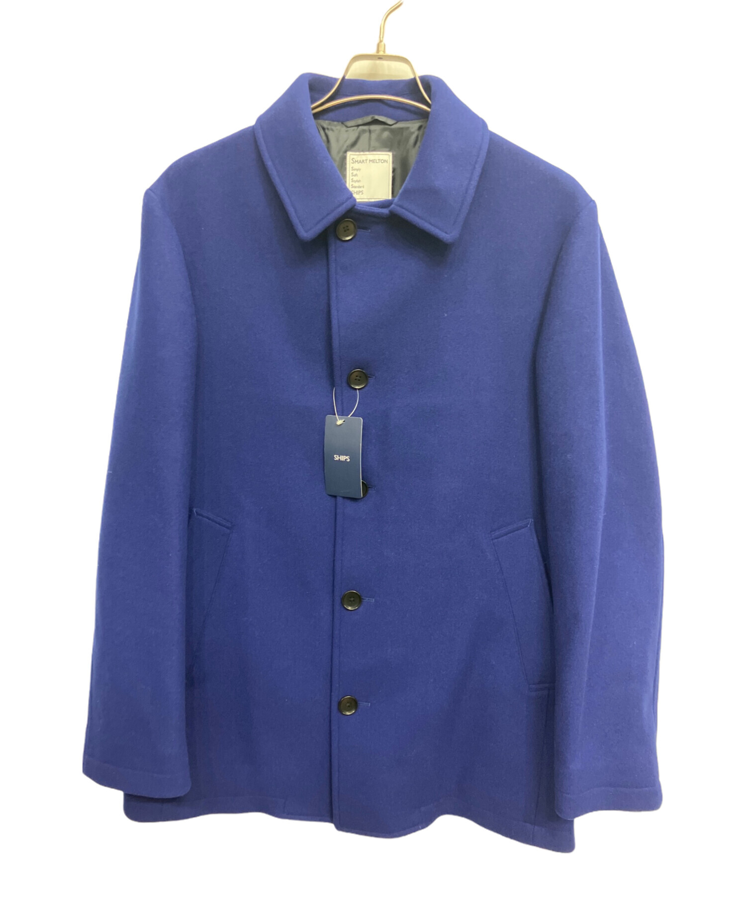 最終価格　シップス　ドロストコート　ネイビー 最終価格 シップス ドロストコート ネイビー 【公式通販】