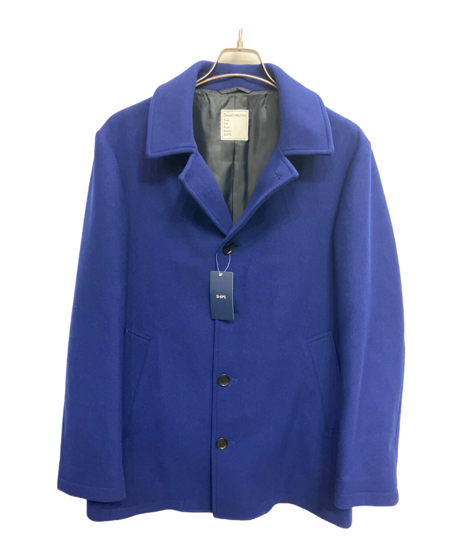 中古・古着通販】SHIPS (シップス) コート ネイビー サイズ:XL