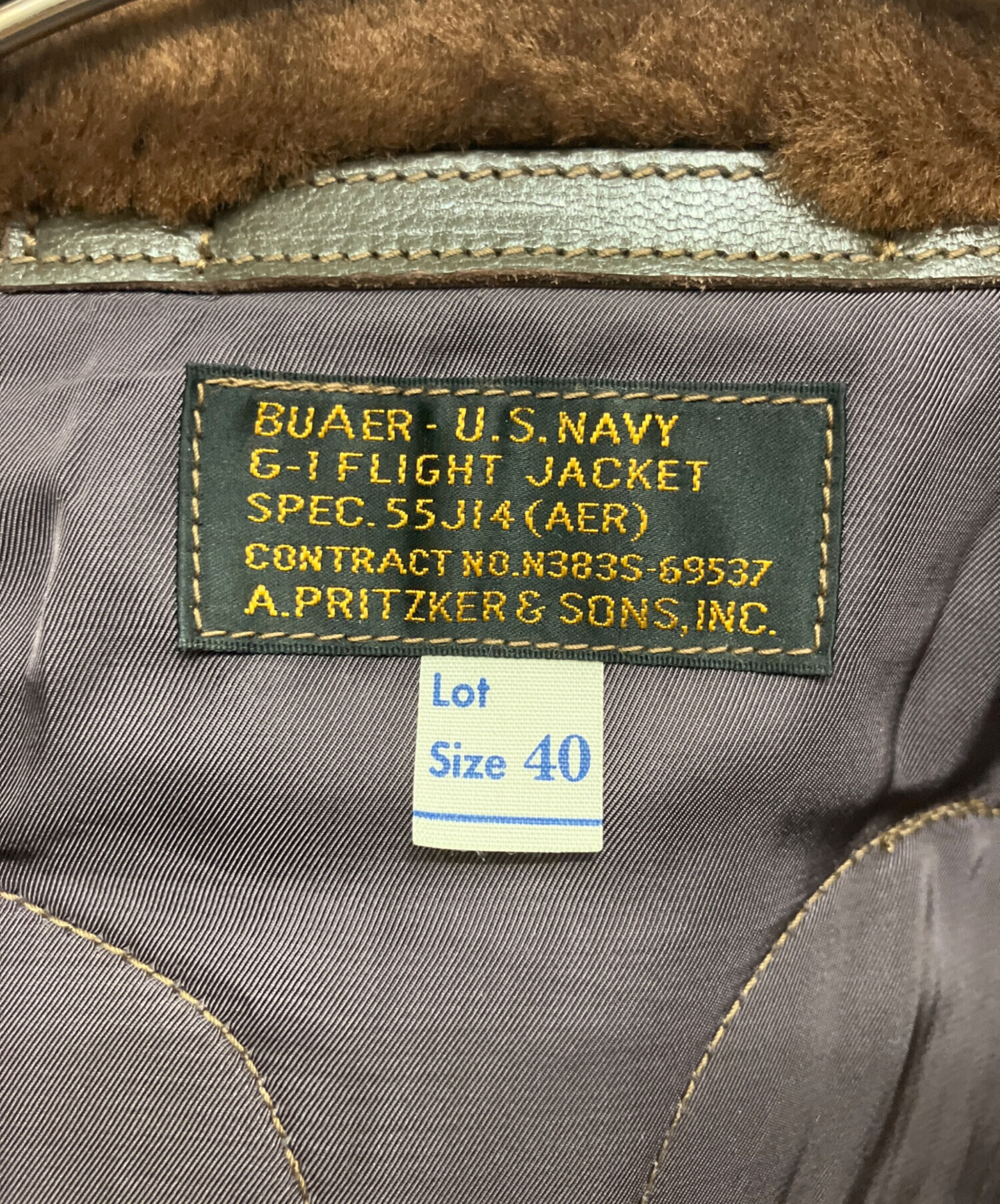 中古・古着通販】BUZZ RICKSON'S (バズリクソンズ) G-1 Spec 55-J-14 A