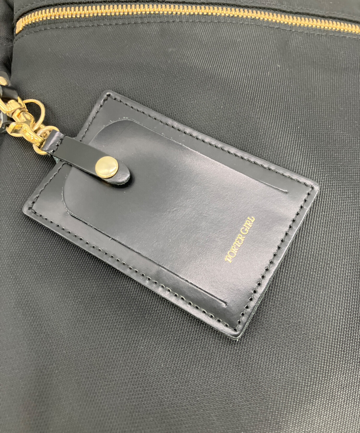 中古・古着通販】PORTER GIRL (ポーターガール) リュック ブラック