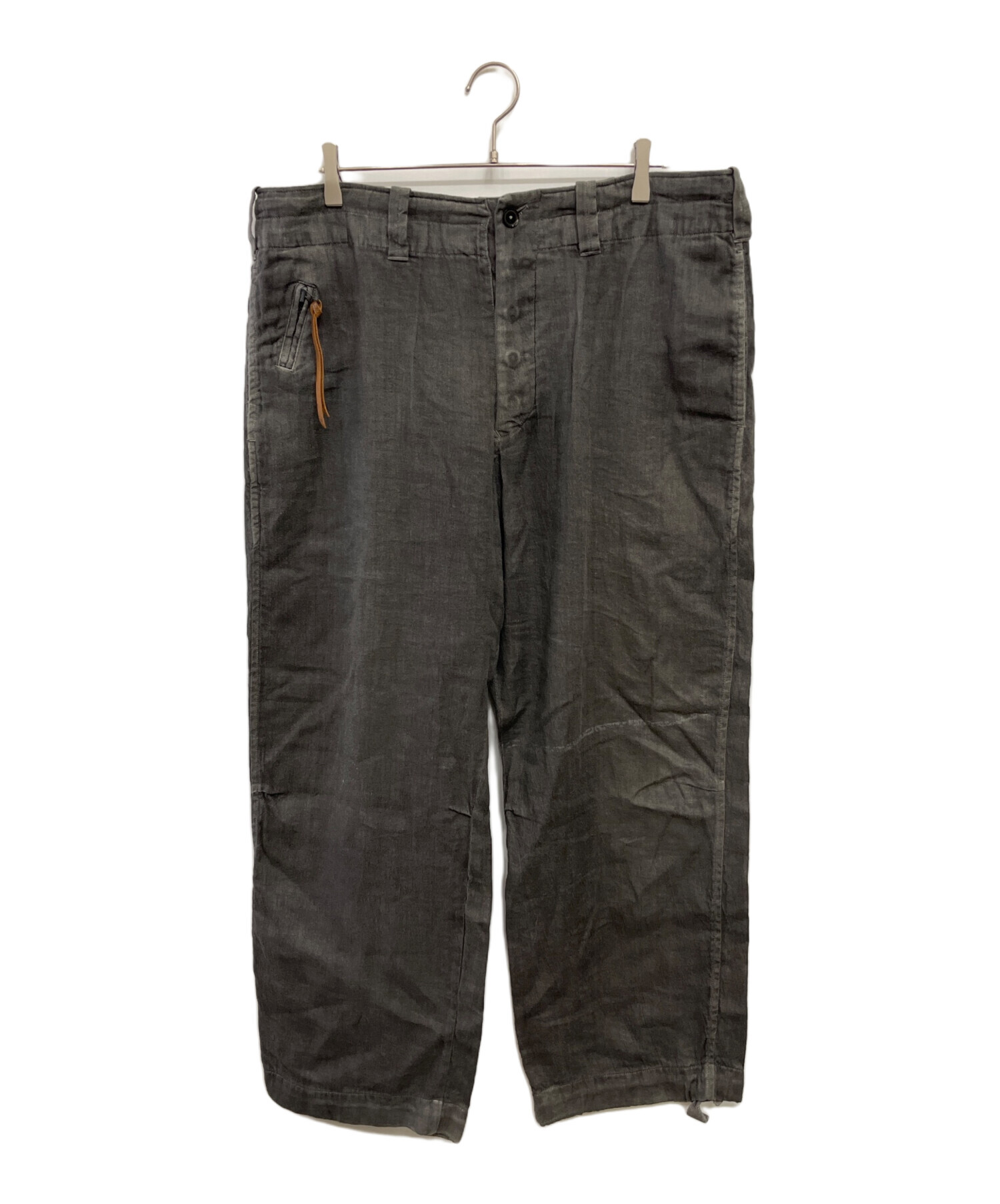 take4ys出品 中古・古着通販】Y's (ワイズ) ワイドパンツ グレー サイズ:4