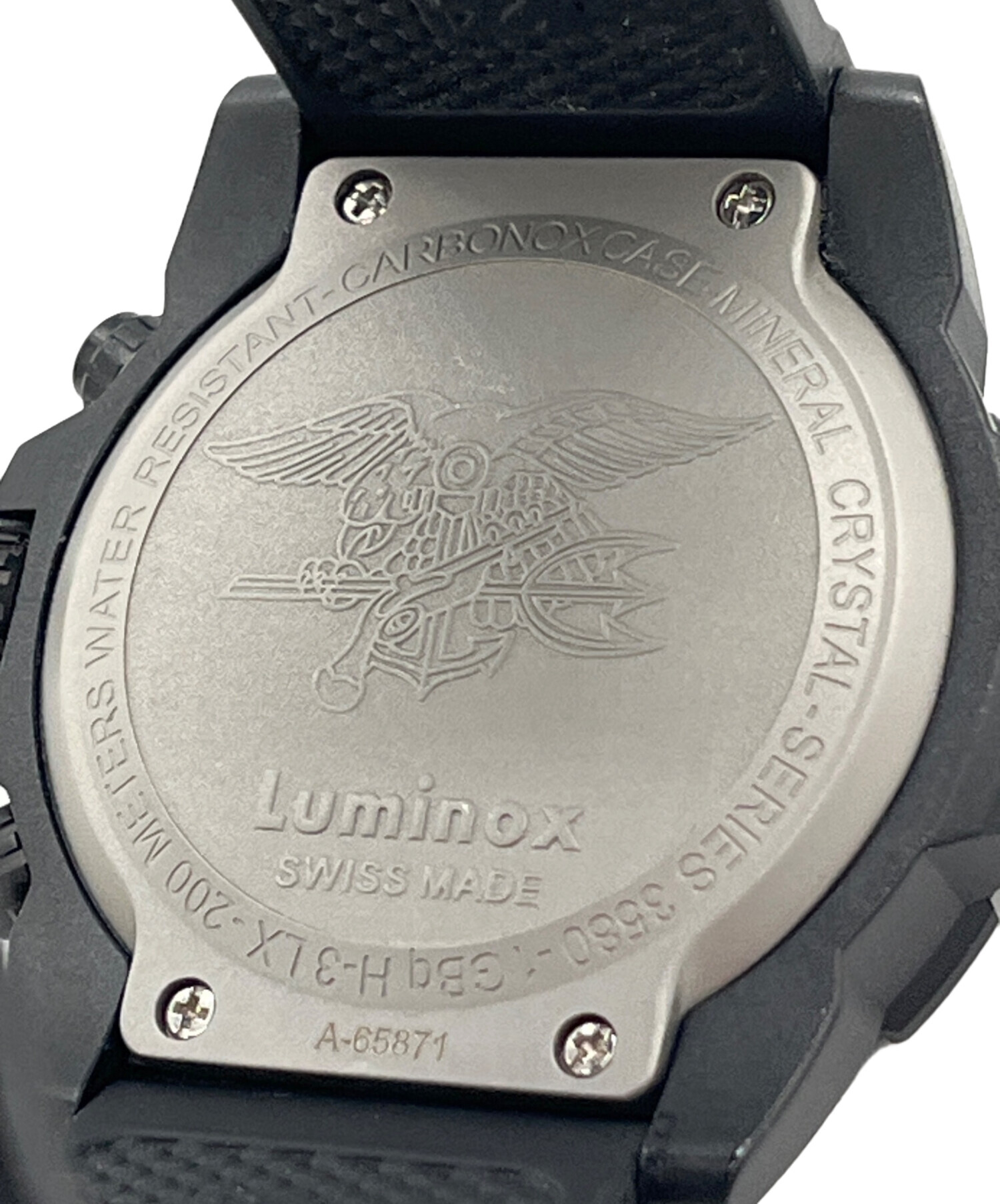 中古・古着通販】LUMINOX (ルミノックス) 腕時計 ブラック｜ブランド