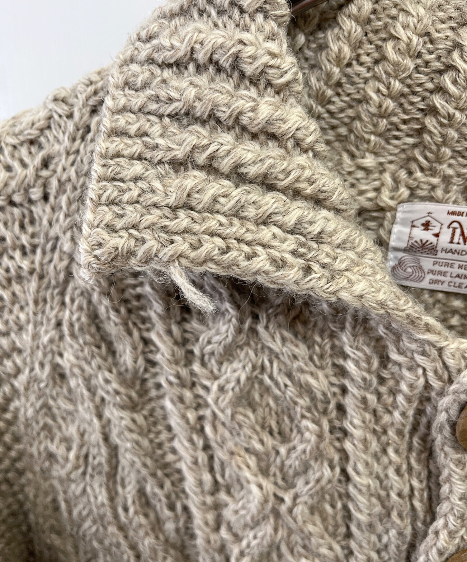 中古・古着通販】INVERALLAN (インバーアラン) ケーブルニット