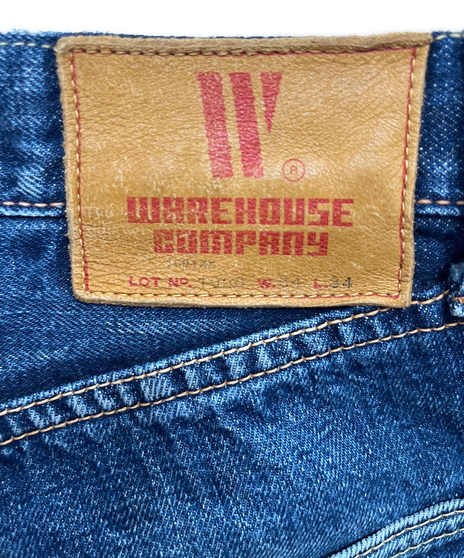 中古・古着通販】WAREHOUSE (ウエアハウス) 1001XX インディゴ サイズ 