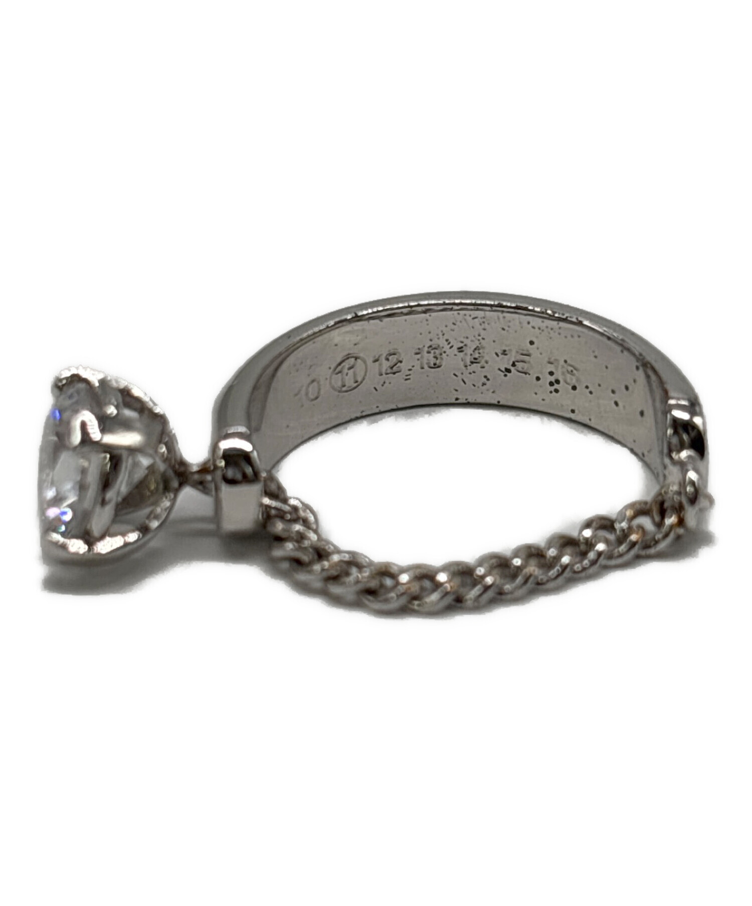 中古・古着通販】Maison Margiela (メゾンマルジェラ) リング シルバー