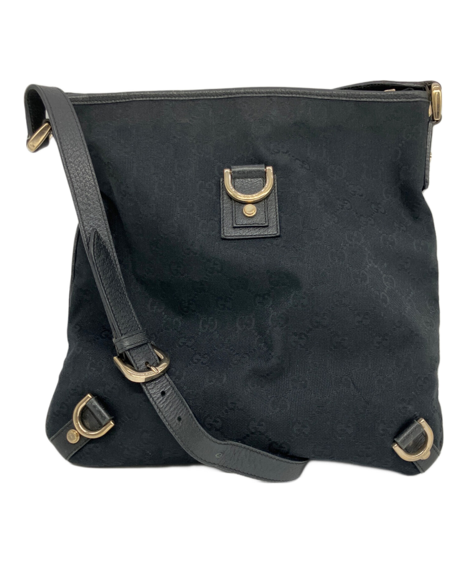 中古・古着通販】GUCCI (グッチ) GGキャンバス ショルダーバッグ 