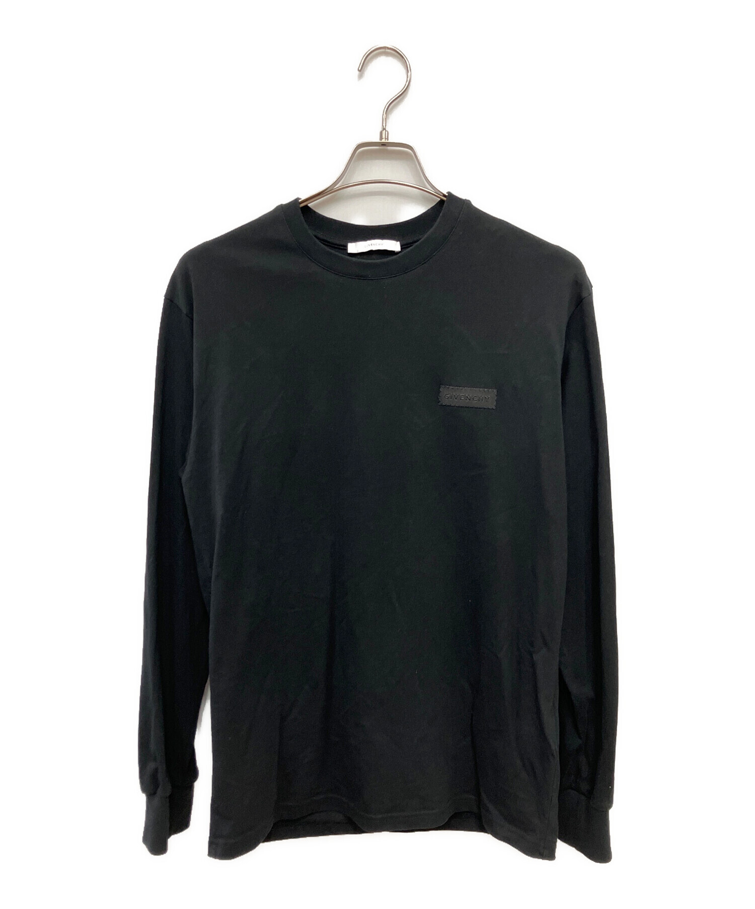 未使用 GIVENCHY ジバンシィ ロングスリーブ シアー切替 Tシャツ Sサイズ ブラック レディース 古着 中古 USED 中古・古着通販】GIVENCHY (ジバンシィ) Tシャツ ブラック サイズ:SIZE