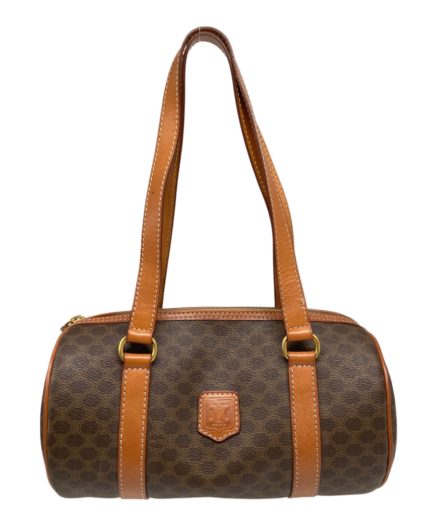 中古・古着通販】CELINE (セリーヌ) ミニボストンバッグ ブラウン
