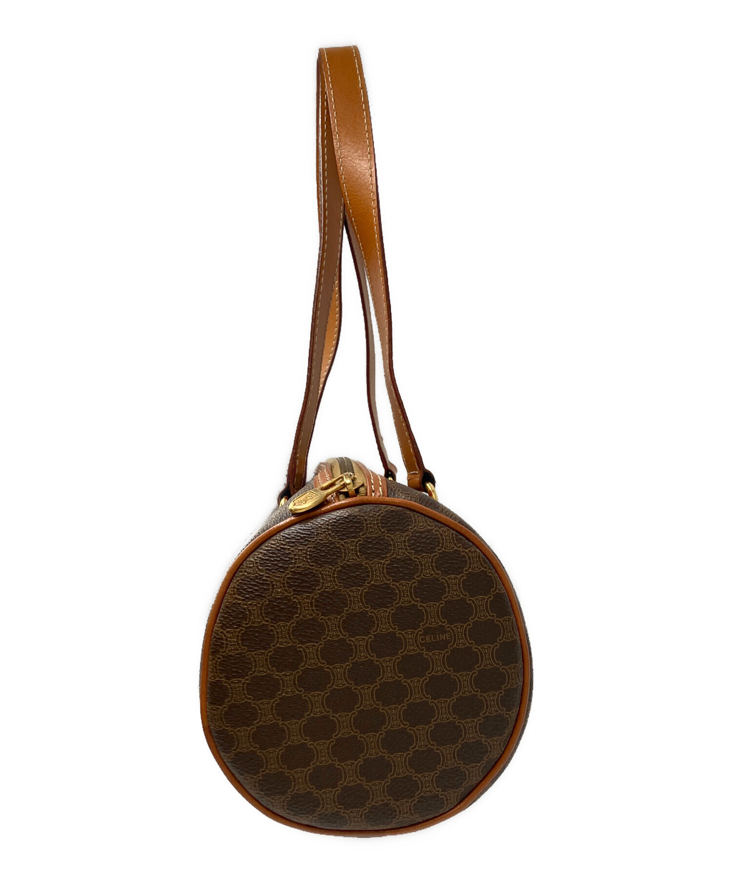 中古・古着通販】CELINE (セリーヌ) ミニボストンバッグ ブラウン